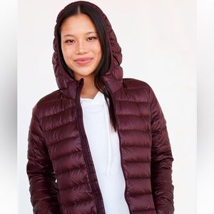❤️TNA Packable Puffer Dark Red